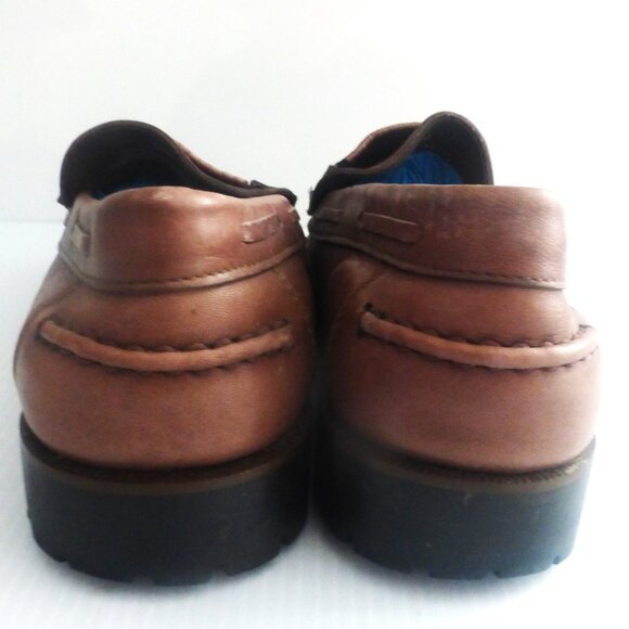 SHO1 Vintage Pierre Cardin MEN'S SHOES Size 9M Men's Loafers Slip On Shoes Boat - Picture 9 of 14
